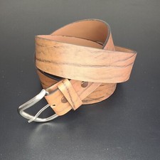 Women's stylish Brown Timber look Belts ex-retail display Size 40 waist 96-106cm