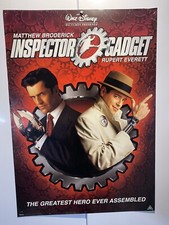 Inspector Gadget. Matthew Broderick. Original UK Video Poster.