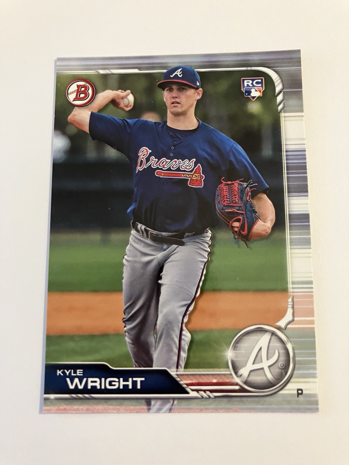 Kyle Wright 2019 Bowman Rookie Card #52 Atlanta Braves RC