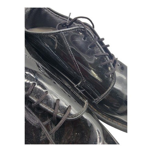 BATES Shoes Men's 9E High Gloss Duty Professional Laceup Oxfords 00941e - Picture 2 of 16