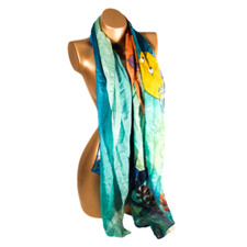 Disney The Little Mermaid Fashion Scarf - Ariel, Sebastian  Flounder