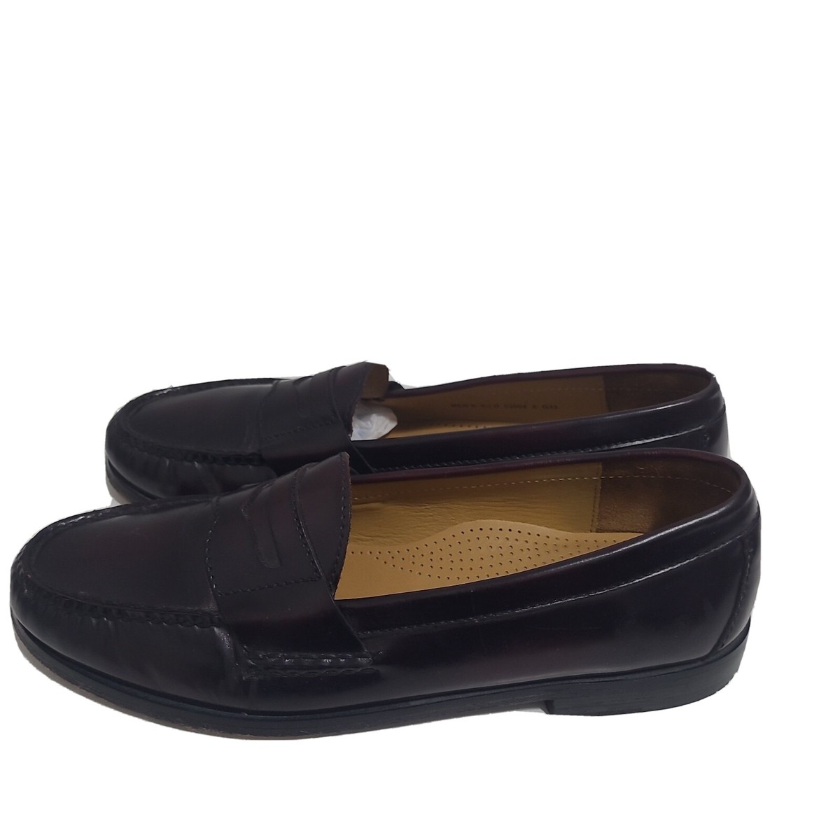 Cole Haan Pinch Penny Loafers Mens 8.5D Burgundy New 03504 Leather Dress Shoes COLE HAAN MEN main image 2