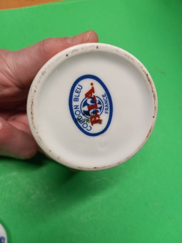 Bia Cordon Bleu Lidded Dish Bird Floral Design France Honey Sugar Condiment - Picture 5 of 6