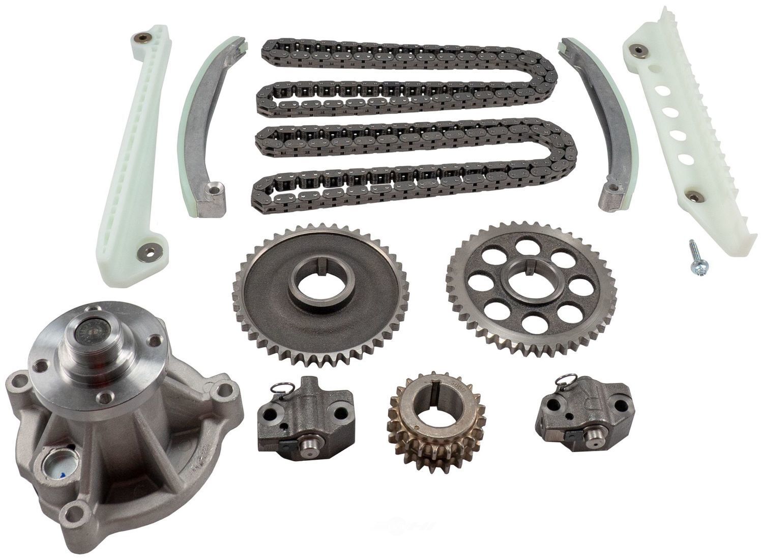 Engine Timing Chain Kit with Water Pump-Stock Melling 3-387SGWP for ...