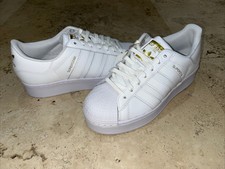 Size 8.5 - adidas Sambarose White Gold 
