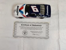 1995 Hamilton 1:24 #6 Mark Martin  Valvoline T-Bird Certificate of Authenticity