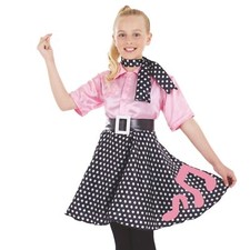 50s Outfit for Girls 50s Outfit Sock Hop Dresses for Girls Poodle Skirts for ...