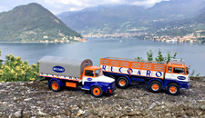 Camion Epoca Vintage RECOARO SET Fiat 690 + Fiat C 40 Die Cast Model 1/43