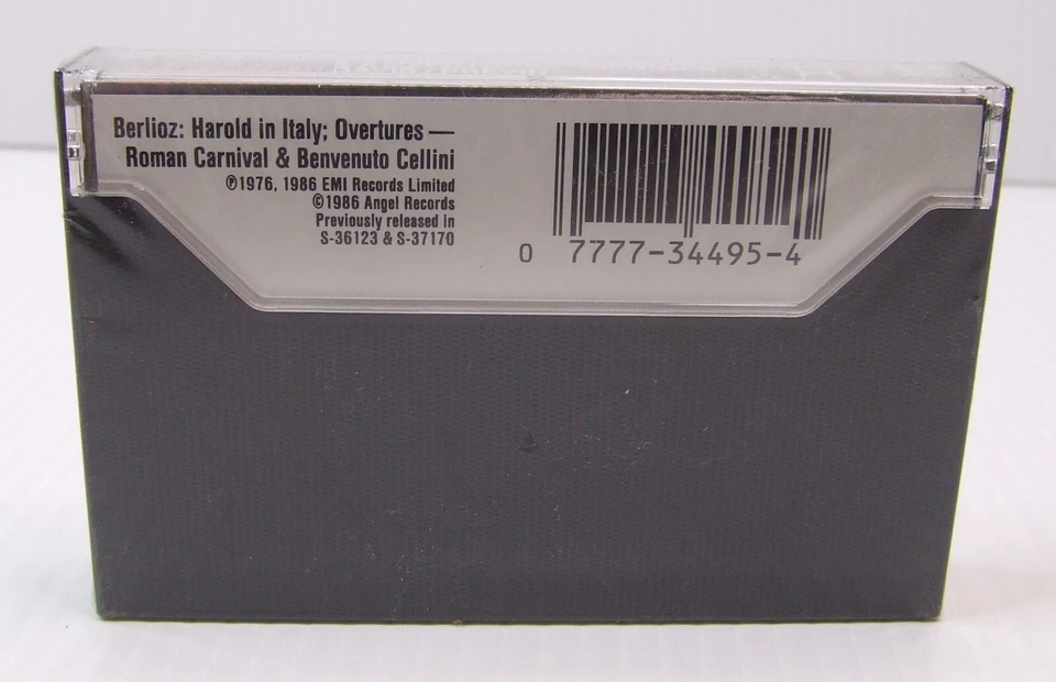 Hector Berlioz - Harold in Italy and Two Overtures (Cassette) Andre Previn - Image 2 of 3
