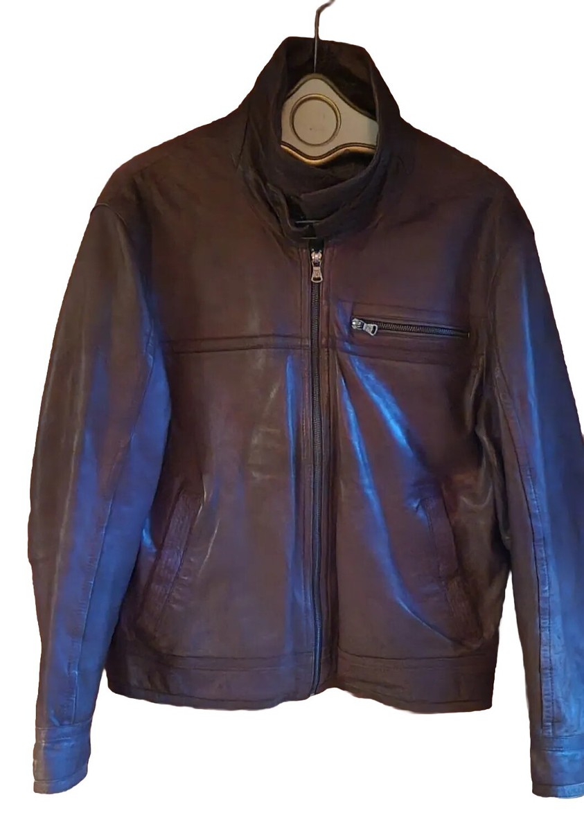 Bata and More Pelle Vera Brown Lambskin Leather Bomber Bata and More Pelle Vera Brown Lambskin Leather Bomber