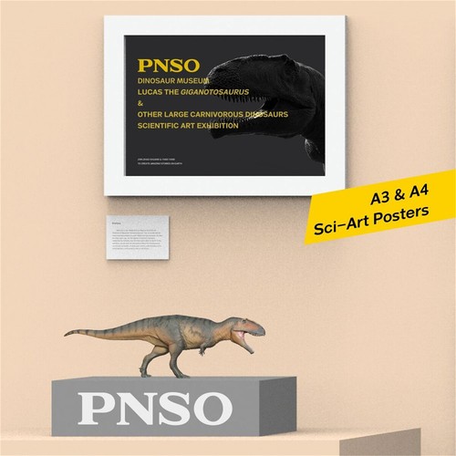 PNSO 1/35 Giganotosaurus 17 Model Prehistoric Dinosaur Animal Figure Gift Toys - Picture 4 of 16