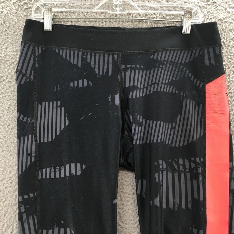 Under Armour Heatgear Leggings Womens LG/G (actual 32x21) Multicolor Mid Rise - Image 2 of 4