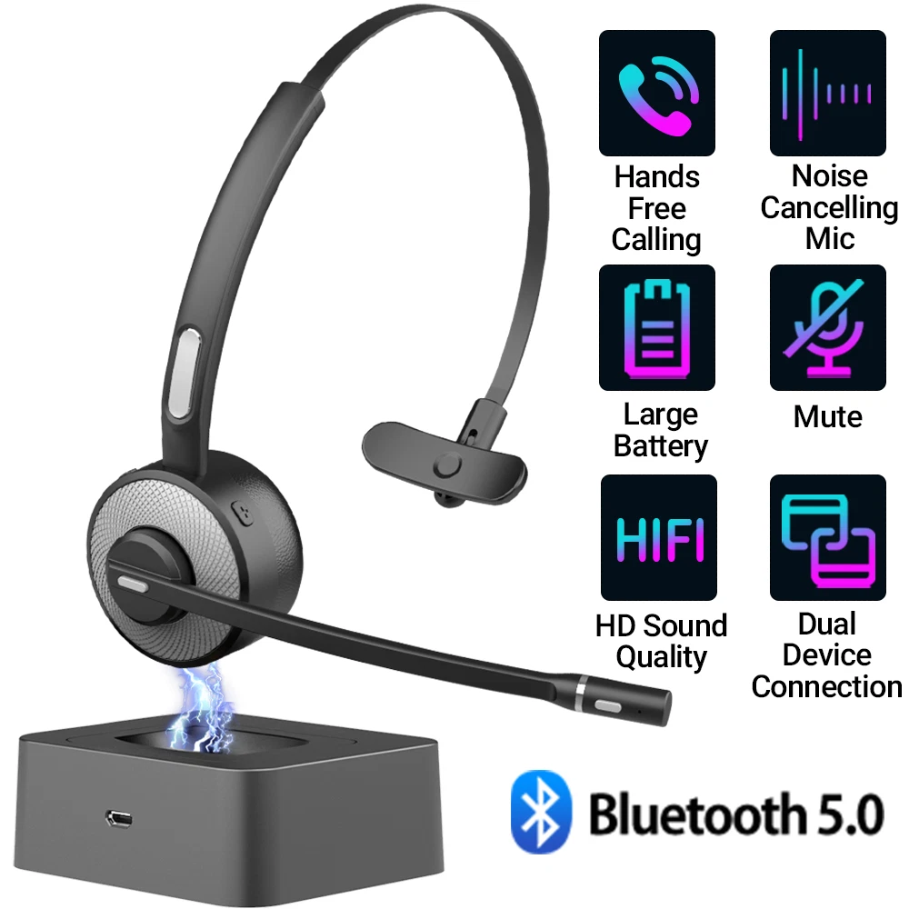 Luxmo trucker bluetooth headset new arrivals