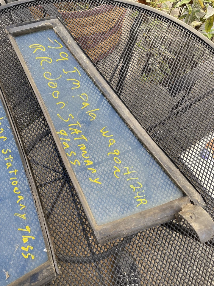 1979 CHEVROLET IMPALA STATION WAGON L.R. & R.R QUARTER WINDOW STATIONARY GLASS - Image 3 of 4