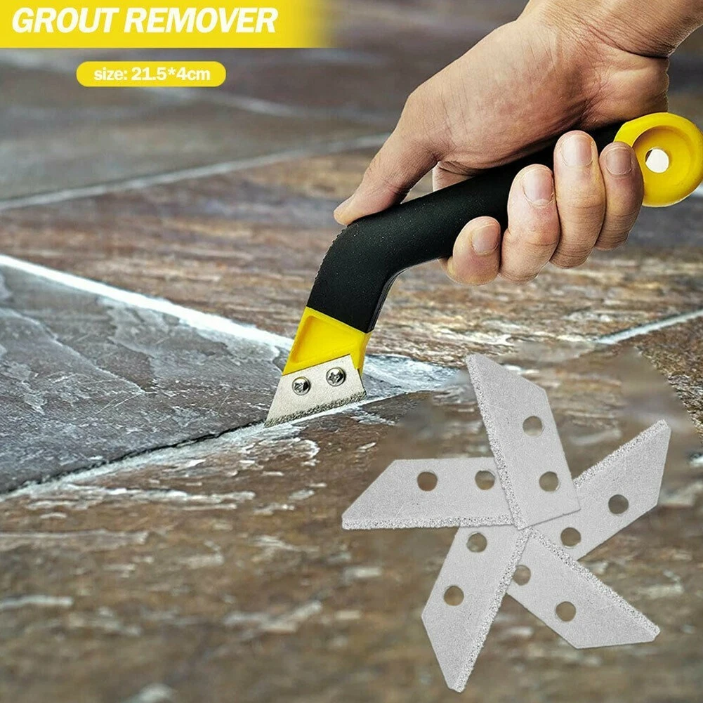 Grout Remover Tile Grout Scraping Rake Tool For Tile Cleaning With