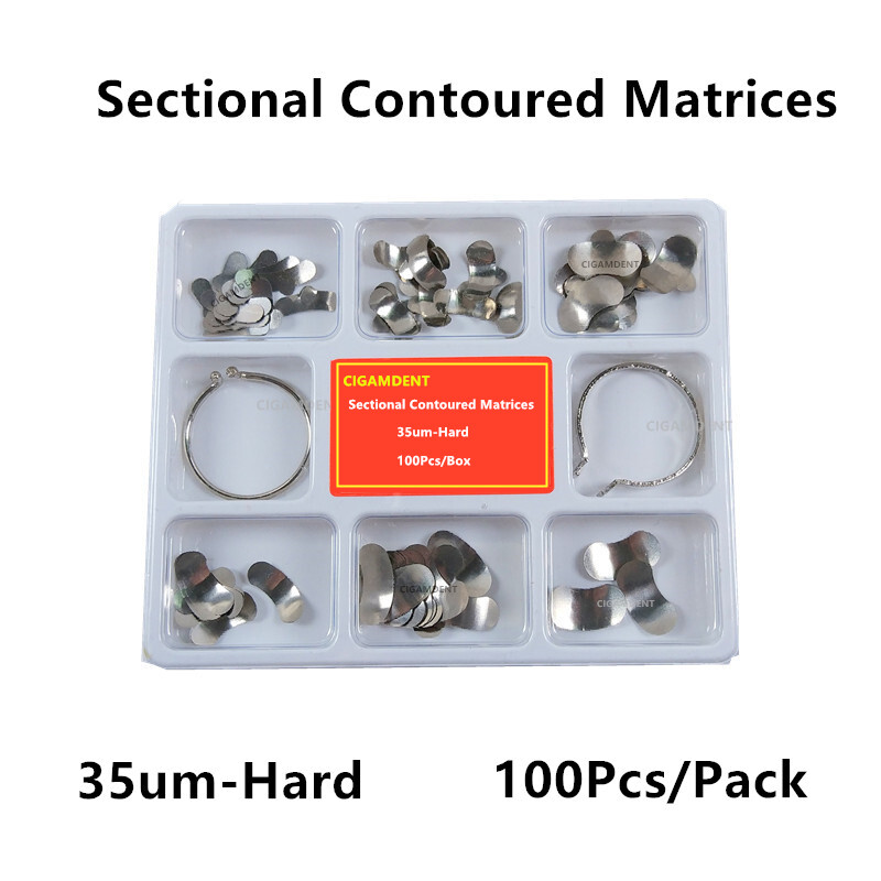 1.098DC Double Curve Matrices Dental TOR VM Matrix - Foto 4