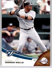 2006 Upper Deck Sweet Spot Vernon Wells Base Card MLB PWE UD Blue Jays #11