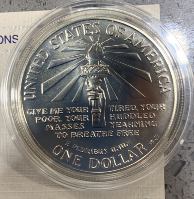 GOLD COIN United States Liberty Coins 1886 - 1986 Three-Coin Proof