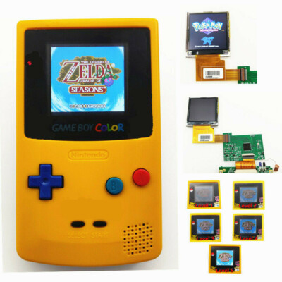 Limited Rechargeable Game Boy Color GBC Console With Highlight Back Light LCD