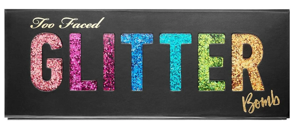 Too Faced Glitter Bomb Prismatic Glitter Eye Shadow Palette NIB 100% Authentic!  - Image 2 of 2