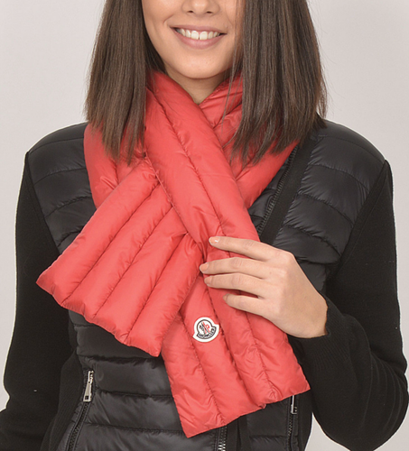 MONCLER Daunenschal Sciarpa Down Puffer Scarf Schal Mufflers Stola Gesteppte New - Bild 14 von 15