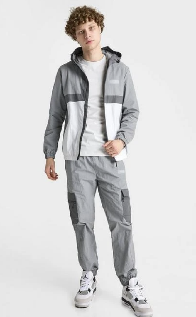 Sonneti Taron Full-Zip Jacket Men's Medium Gray SNTTM13228