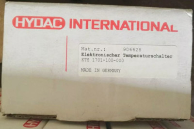 NEW Hydac ETS 1701-100-000 906628 Tempereture Controller
