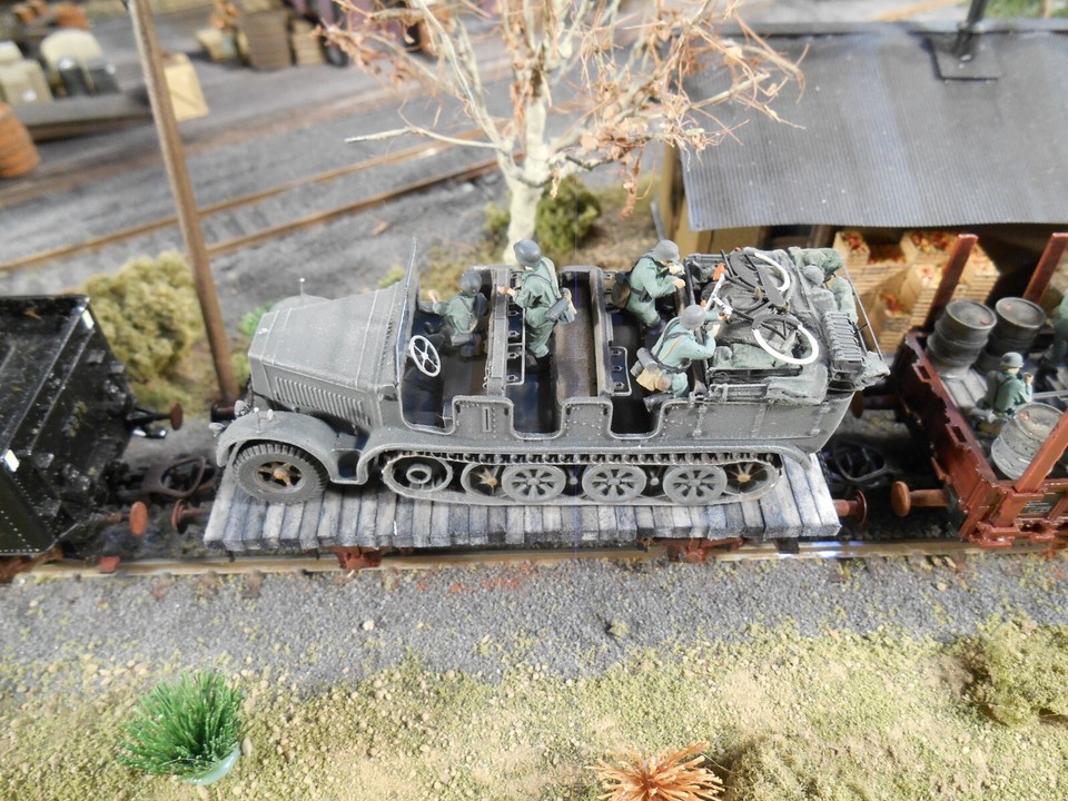 HO Roco Minitank German Armored Car A2164 Custom Hand Painted