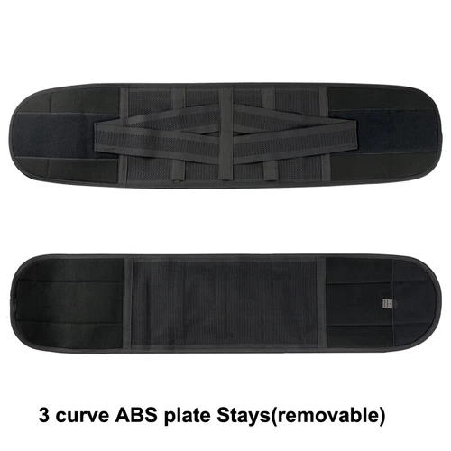 Back Brace Support Belt Breathable Double Pull Support Lumbar Lower Back Support - Picture 25 of 37