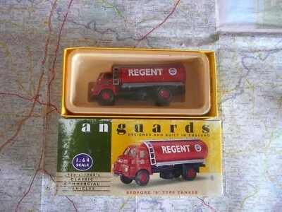 BEDFORD S Type Citerne Regent Ancienne VANGUARDS 1/64 en boite - Photo 1/4