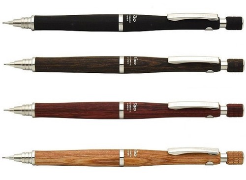 PILOT AUTOMATIC SYSTEM S30 Mechanical Pencil 0.5mm Wood 4 Colors Set New - Picture 38 of 42