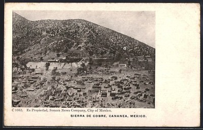 Cananea, Sierra de Cobre, Ansichtskarte 