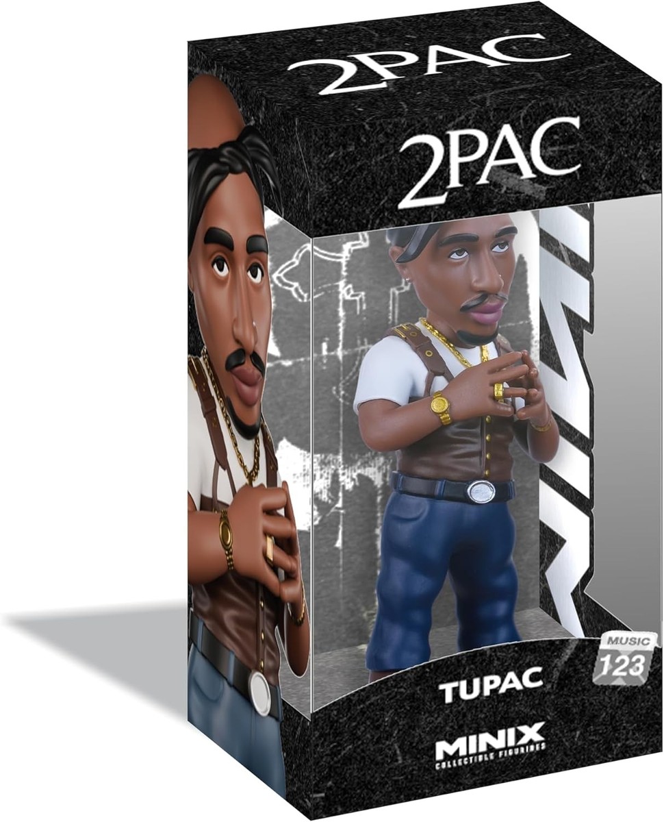2Pac 3.75 Inch Static Figure Minix - Tupac New York Times 1996