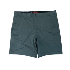 NWOT Wrangler Cargo Men's 38 Regular Fit Gray Shorts 53 Cotton 45 Nylon