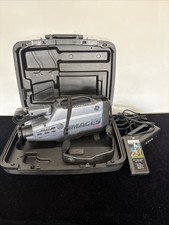 Vintage HD Vhs Camcorder By GE Model CG671 8x Power Zoom Auto Focus WORKING