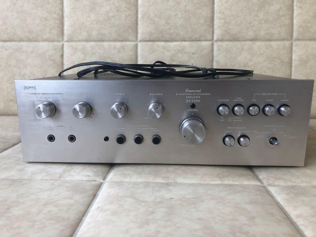 Sansui QA 6000 vintage audio equipment - eBay listing photo 2