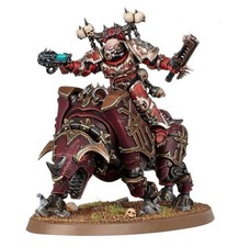 GW Warhammer 40K Khorne World Eaters Chaos Lord Invocatus on Juggernaut