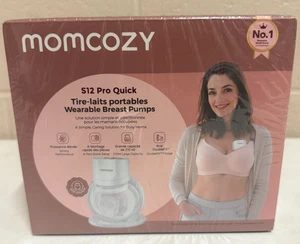 Tire-lait Momcozy S12 Pro Rapide, Mains Libres et Sans Fil