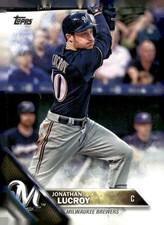 2016 Topps #344 Jonathan Lucroy