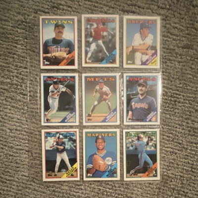 Lot of Cards 1987-1989 1991 Many Brands (Topps, Upper Deck, Donruss, Score)