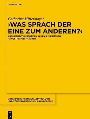 Catherine Mitterma Was sprach der eine zum ander (Gebundene Ausgabe) (US IMPORT)