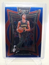 2024-25 Panini Select - Concourse Zaccharie Risacher #86 Blue (RC)