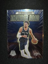  2024-25 Panini Mosaic Thunder Road Victor Wembanyama #8 Spurs