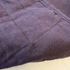 Casaluna Dark FIG Brown KING Heavyweight Linen Quilt Pillow Sham
