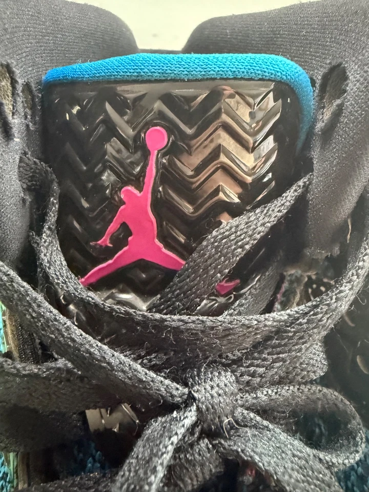 Nike Air Jordan Spike Forty 819952-029 Azul Zapatos Tenis Para Hombre Talla 9 Foto 2 de 4