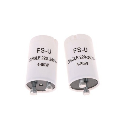 5Pcs Fluorescent Starters AC220V-240V 4-80W Fluorescent Tube Fuse Starter