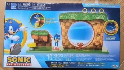 Sonic The Hedgehog Green Hill Zone Actionfigur Spielset Dekoration-Super Zustand