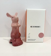 RARE Color Le Creuset Easter Bunny Pie Vent B...