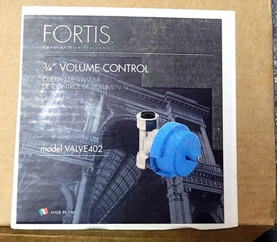 Fortis VALVE402 3/4 in '' Volume Control Valve Open Box