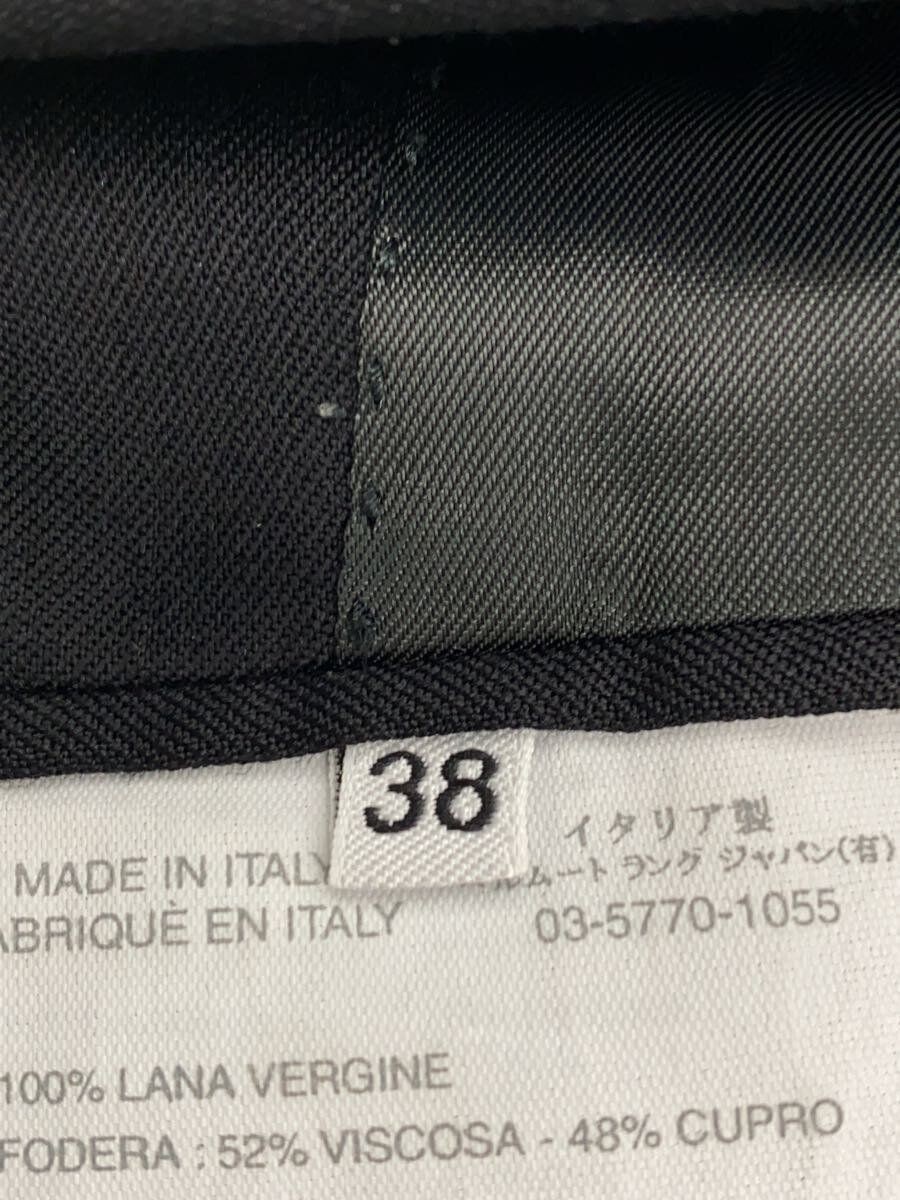 Giacca personale Helmut Lang altra prima etichetta nera 38 lana BLK tinta unita usata